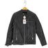 ザラ ZARA FAUX LEATHER BIKER JACKET メンズ import:M