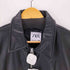 ザラ ZARA エコレザーブルゾン メンズ import:L