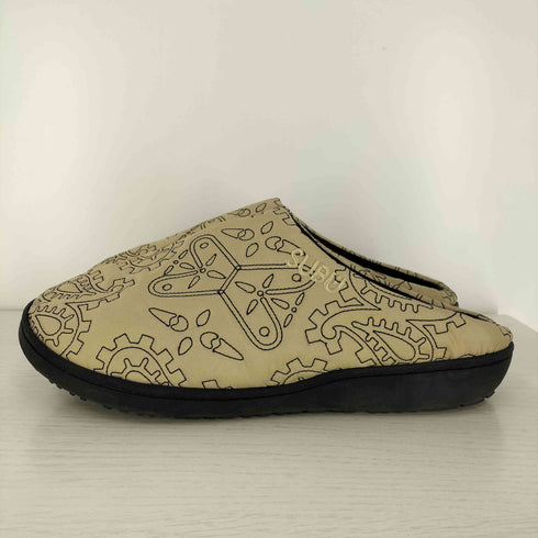 スブ SUBU HAV-A-HANK 別注 ペイズリー刺繍 ウィンターサンダル モックシューズ メンズ