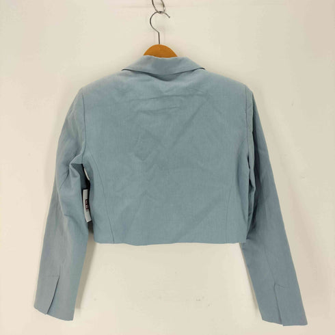 ザラ ZARA クロップドテーラードジャケット レディース import:M