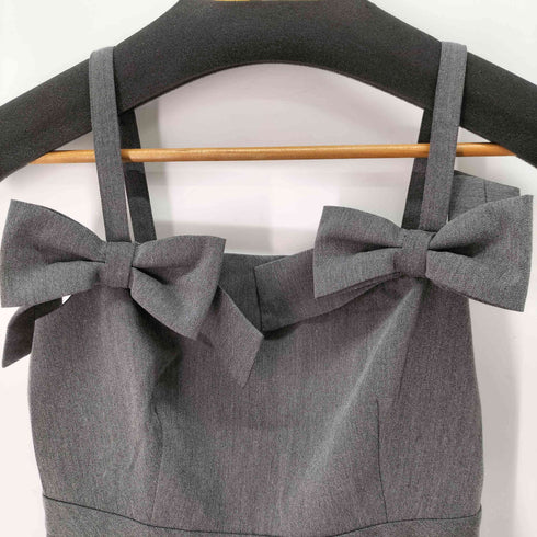 エブリン evelyn 25AW ビッグリボンキャミワンピース レディース FREE