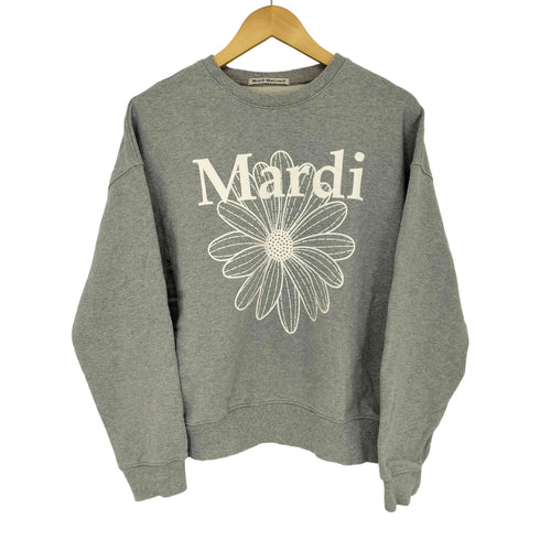 マルディメクルディ Mardi Mercredi SWEATSHIRT FLOWERMARDI プリント スウェット レディース FREE