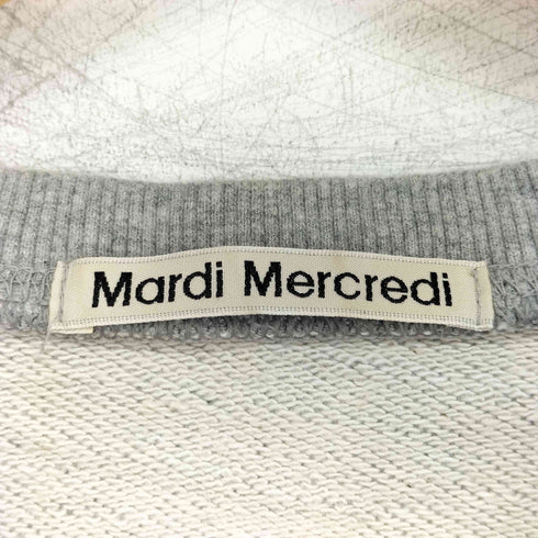 マルディメクルディ Mardi Mercredi SWEATSHIRT FLOWERMARDI プリント スウェット レディース FREE