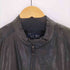 アルマーニジーンズ ARMANI JEANS ゴートレザー ダブルジップシングルライダースジャケット メンズ JPN:42