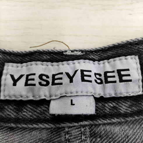 イエスアイシー YESEYESEE Basal 5 Pockets Denim Shorts メンズ L