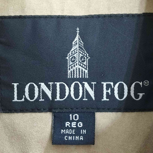 ロンドンフォグ LONDON FOG 00S 比翼 ロング ステンカラーコート レディース 10