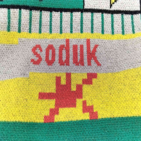 スドーク soduk マルチカラーマフラー メンズ