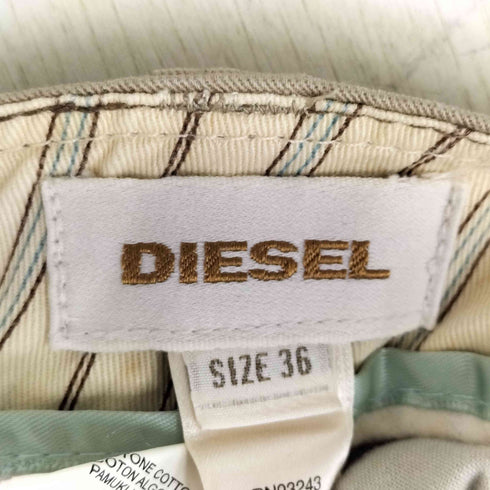 ディーゼル DIESEL シンチバック ベイカーチノパンツ メンズ 36