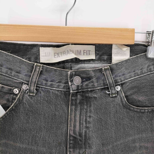 ギャップ Gap EXTRASLIM FIT ブラックデニムパンツ メンズ 34x30