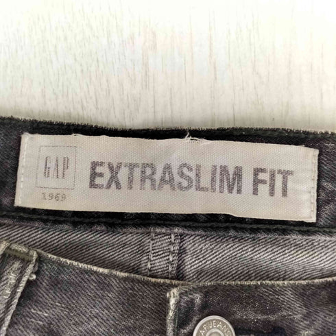 ギャップ Gap EXTRASLIM FIT ブラックデニムパンツ メンズ 34x30