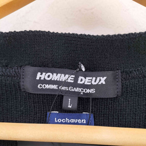 コムデギャルソンオムドゥ COMME des GARCONS HOMME DEUX ジップカーディガン メンズ L
