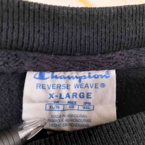 チャンピオン Champion ホンジュラス製 復刻青単タグ REVERSE WEAVE 無地スウェット メンズ import:XL