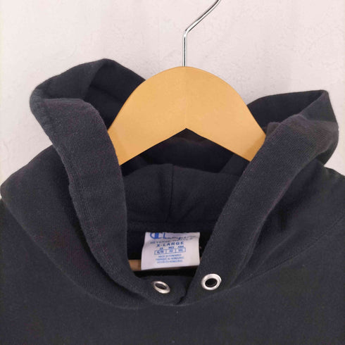 チャンピオン Champion ホンジュラス製 復刻青単タグ REVERSE WEAVE 無地パーカー メンズ import:XL