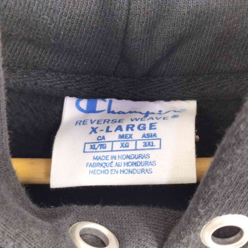 チャンピオン Champion ホンジュラス製 復刻青単タグ REVERSE WEAVE 無地パーカー メンズ import:XL