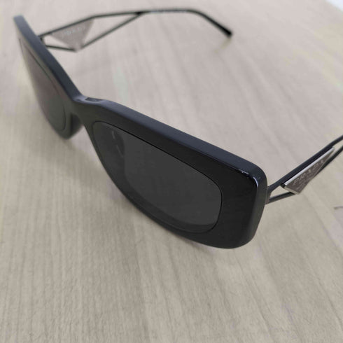 プラダ PRADA Sunglasses with triangle logo メンズ
