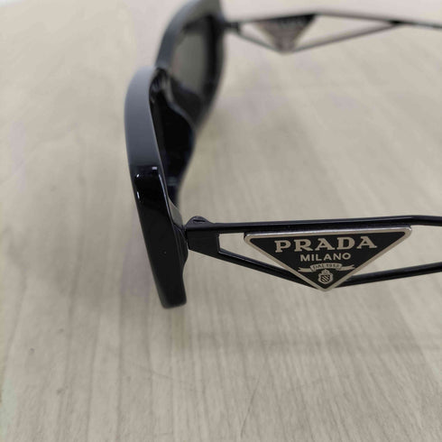プラダ PRADA Sunglasses with triangle logo メンズ