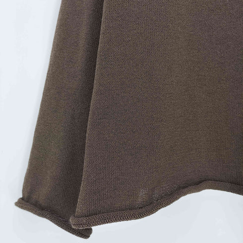 ザラ ZARA エンボス加工 メッシュ トリムニット メンズ import:M