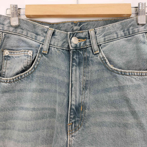 ザラ ZARA シームディテール バギーデニム メンズ 30