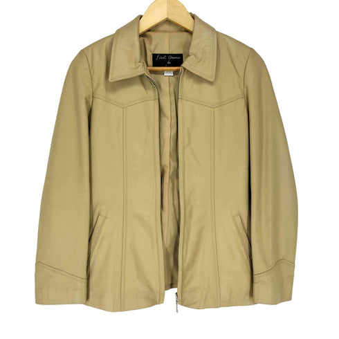first avenue de bain cow leather カウレザージップジャケット レディース M