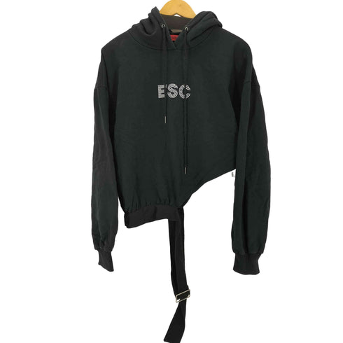 イーエスシーステュディオ ESC STUDIO パールロゴ ウエストベルトパーカー メンズ