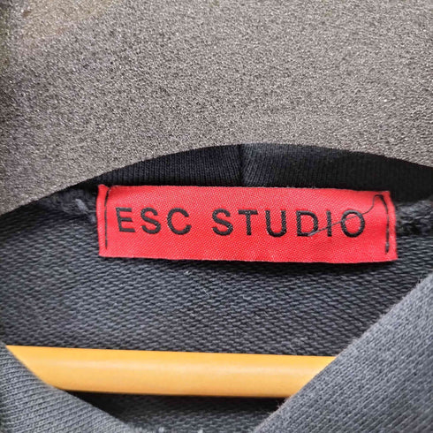 イーエスシーステュディオ ESC STUDIO パールロゴ ウエストベルトパーカー メンズ