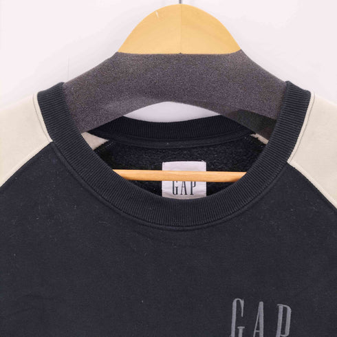 ギャップ Gap ロゴ刺繍 ラグランスリーブクルーネックスウェット メンズ import:L