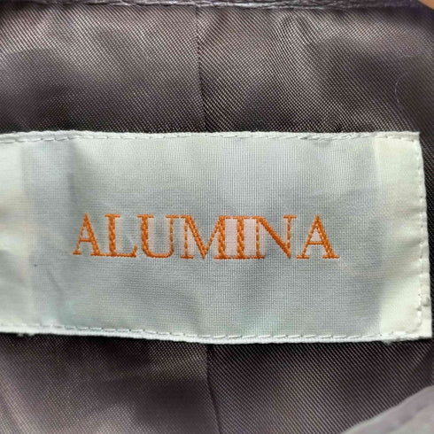 ALUMINA lamb leather ラムレザー中綿ジャケット レディース 38