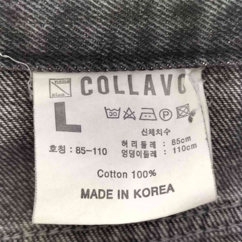 COLLAVO グラデーションワイドデニムパンツ メンズ JPN:L