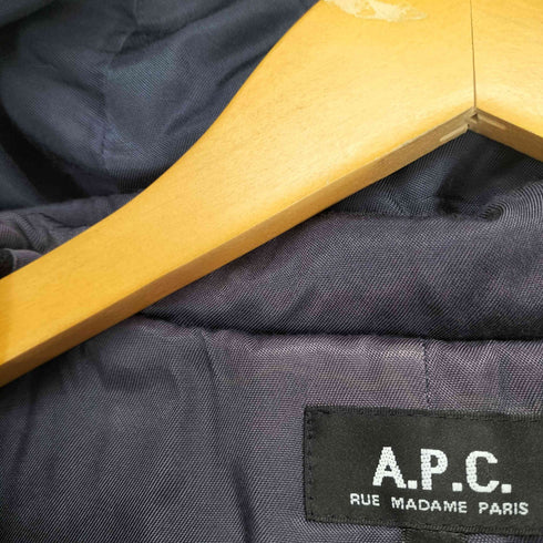 アーペーセー A.P.C. ウールジップフーディーコート メンズ S