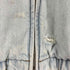 ザラ ZARA ダメージ加工 ジップアップ デニムジャケット メンズ import:XL