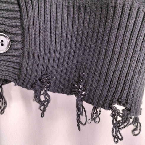 ザラ ZARA グラフティプリントカーディガン メンズ import:XL