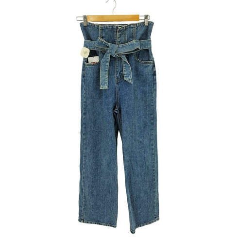 アシーム ACYM ハイウエスト デニムパンツ レディース JPN:M