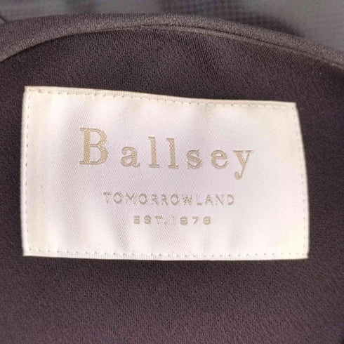 ボールジー BALLSEY ドライアムンゼン クルーネックロングジレ レディース JPN:36