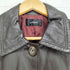 Liryus lamb leather ラムレザーステンカラーコート レディース L