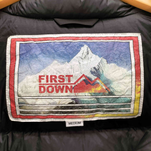 ファーストダウン FIRST DOWN WRAP DOWN PARKA DICROS MAURI 撥水 ダウン ジャケット メンズ import:M