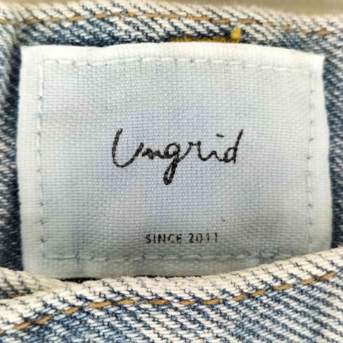 アングリッド Ungrid アングリッド ルーズフィットテーパードデニム レディース FR:32