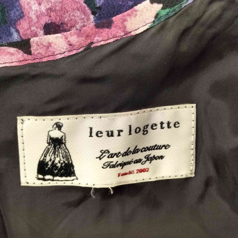 ルールロジェット leur logette フローラルプリントマキシワンピース レディース