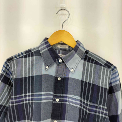 エンジニアードガーメンツ Engineered Garments USA製 ボタンダウン ロングスリーブ チェックシャツ メンズ S