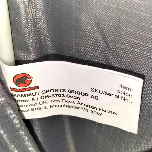 マムート MAMMUT Lithium 25 リュック 25L デイパック バックパック メンズ