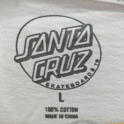 サンタクルズ SANTA CRUZ プリントロゴ クルーネック ロングスリーブ メンズ import:L
