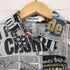 デシグアル Desigual ニュースペーパープリントシャツ レディース M