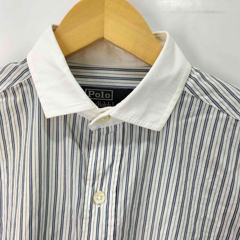ポロバイラルフローレン Polo by RALPH LAUREN コットン ストライプ レギュラーカラー シャツ メンズ 170
