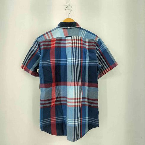 エンジニアードガーメンツ Engineered Garments USA製 ボタンダウン ショートスリーブチェックシャツ メンズ S