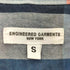 エンジニアードガーメンツ Engineered Garments USA製 ボタンダウン ショートスリーブチェックシャツ メンズ S
