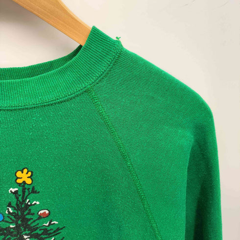 BAH HUMBUG USキャラクター プリント クルーネック スウェット メンズ