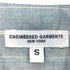 エンジニアードガーメンツ Engineered Garments USA製 ストライプ ロングスリーブ コットンシャツ メンズ S