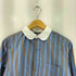 エンジニアードガーメンツ Engineered Garments USA製 ストライプ ロングスリーブ コットンシャツ メンズ S