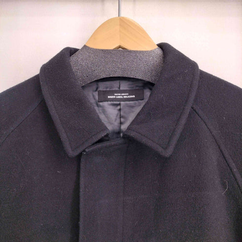 ユナイテッドアローズグリーンレーベルリラクシング UNITED ARROWS green label relaxing ライト メルトン ブルゾン ジャケット ダブルジップ メンズ JPN:L