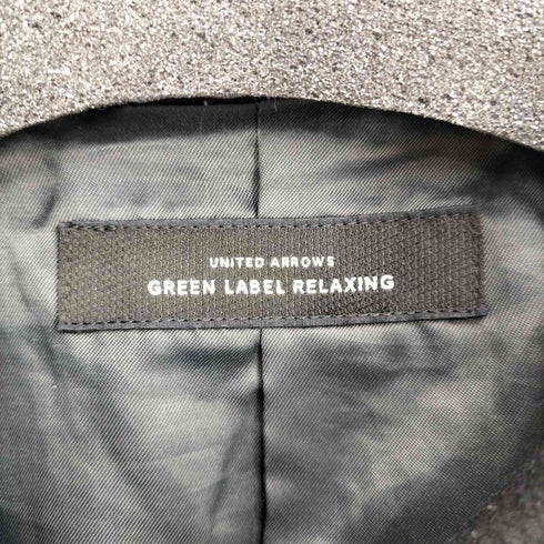 ユナイテッドアローズグリーンレーベルリラクシング UNITED ARROWS green label relaxing ライト メルトン ブルゾン ジャケット ダブルジップ メンズ JPN:L