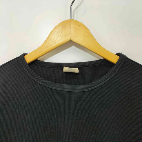 アヴィレックス AVIREX リブ 長袖 クルーネック Tシャツ メンズ import:M